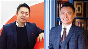 ▲高雄鋼鐵人領隊吳同喬（左）、總經理鄭明元。（圖／高雄鋼鐵人球團提供）