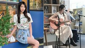 四葉草其中一幅畫作，寫下不少網路批評自己的字眼。（圖／翻攝自四葉草IG）