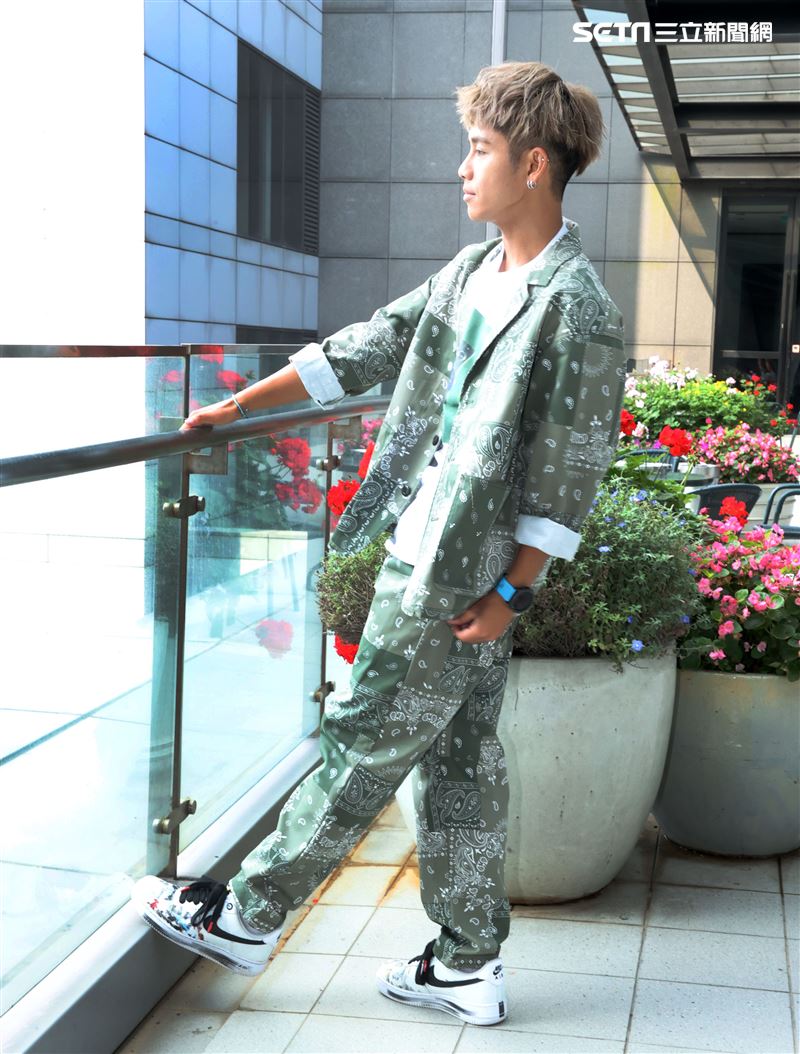 全明星鼓鼓三立新聞網專訪。（記者邱榮吉/攝影）