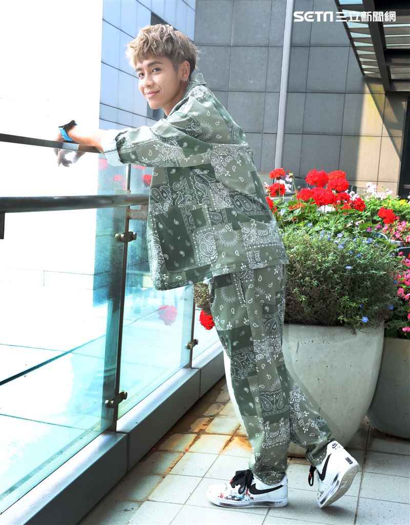 全明星鼓鼓三立新聞網專訪。（記者邱榮吉/攝影）