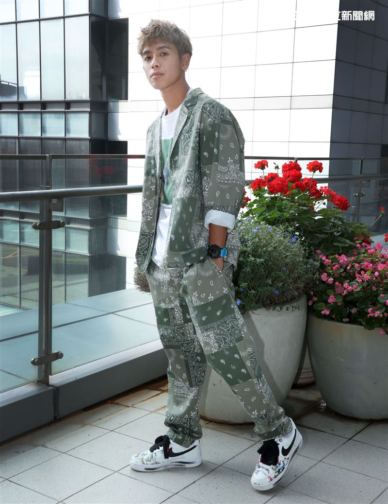 全明星鼓鼓三立新聞網專訪。（記者邱榮吉/攝影）