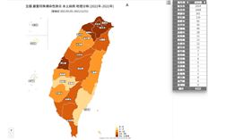 ▲ 本土案例分布地圖。（圖／翻攝自疾管署官網）