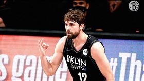 ▲籃網哈里斯（Joe Harris）飆進7顆三分球。（圖／翻攝自籃網推特）