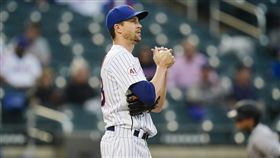▲大都會狄格隆（Jacob deGrom）傷後復出挨轟。（圖／美聯社／達志影像）