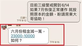 房東「共體時艱」　一暖舉網全跪了（圖／翻攝畫面）