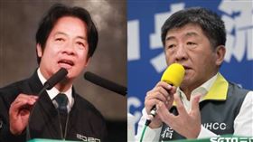 賴清德、陳時中（組合圖／翻攝自賴清德臉書、資料照）