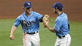 ▲光芒1分輸皇家，無緣挑戰隊史12連勝紀錄。（圖／美聯社／達志影像）