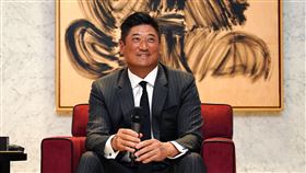 ▲中職會長蔡其昌拜會中華棒協理事長辜仲諒。（圖／中華棒協提供）