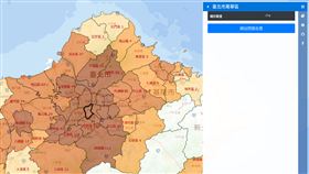 本土案例確診地圖（圖／江明宗授權提供）