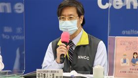 張上淳說明疫情。（圖／指揮中心提供）