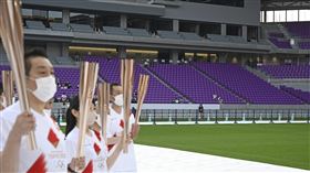 ▲日本千葉縣取消聖火傳遞。（圖／美聯社／達志影像）