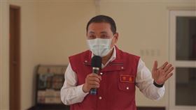 侯友宜視察土城熱區防疫中心運作（圖／新北市府提供）