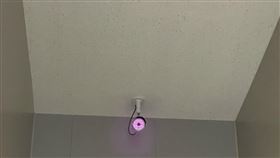 台北市松山分局一樓共有7支監視器鏡頭。（圖／翻攝畫面）