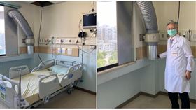 神速！中榮改裝負壓2周工程3天完成（圖／翻攝自中榮副院長傅雲慶臉書）