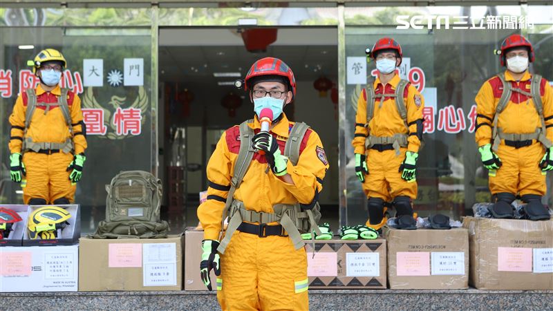 台積電捐贈近1億元　花蓮特搜換新裝