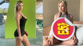 「高球界女神」佩姬不吝於解放惹火好身材。（圖／翻攝自_paige.renee IG）