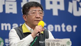 陳時中,護目鏡（圖／疾管署提供）