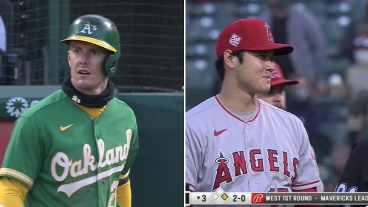 近身球遭打者嗆聲　大谷翔平萌笑回應