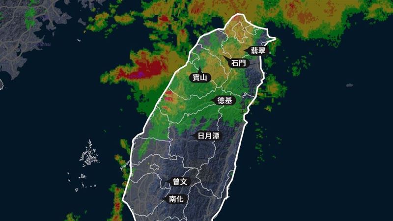 梅雨鋒面抵達雨來了！5水庫有望解渴