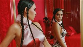 美國名媛金卡達夏一家五口都確診染疫。（圖／翻攝自Kim Kardashian IG）