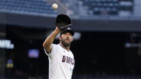 ▲亞利桑那響尾蛇Madison Bumgarner。（圖／美聯社／達志影像）