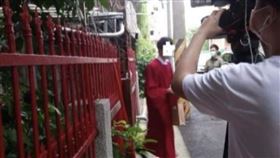 翻攝自爆料公社,奎山中學畢業典禮