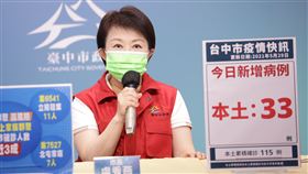 台中市29日新增33例，公布足跡，銀行，全聯，傳統市場，盧秀燕