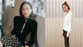 張鈞甯久違現身時尚活動，身材明顯恢復一雙美腿超吸睛。（圖／翻攝自搜狐娛樂微博）