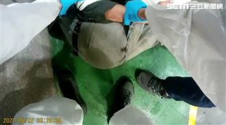 仁愛醫院確診者失眠　砸毀病房隔離窗