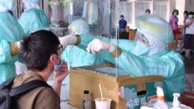 0602文化大學快篩,快篩,消毒,文化大學,大倫館,文化大學大倫館4生染疫,(圖/文化大學提供)