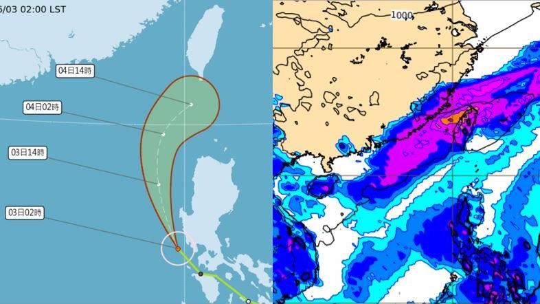 水氣明激發強對流　週六起連3天大雨