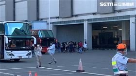 京元電子，竹南廠快篩，7300員工，遊覽車，群聚