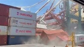 高雄港,碼頭,貨輪,貨櫃