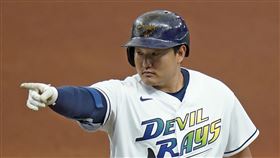 ▲坦帕灣光芒韓國打者崔志萬。（資料照／美聯社／達志影像）