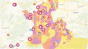 （圖／翻攝自新北災訊E點通網站）