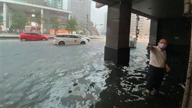 市府轉運站,信義區,信義商圈,積水,台北