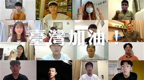 ▲臺灣青年民主協會串連即將畢業的18歲高中生們，為臺灣加油。（圖／臺灣青年民主協會 提供）