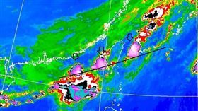 強對流胞在排隊！鄭明典一圖曝：雨持續性高 圖／翻攝自鄭明典臉書