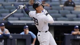 ▲賈吉（Aaron Judge）炸裂右外野平射砲！本季第14轟。（圖／美聯社／達志影像）
