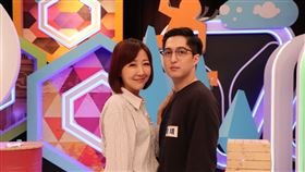 余皓然帶兒子上節目。（圖/中天提供）