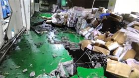 立成,氣爆,沼氣,倉庫（圖／翻攝畫面）