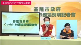 基隆市長林右昌防疫記者會（圖／翻攝自林右昌UChange 臉書）