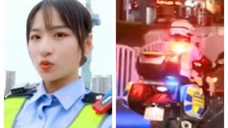 女警天使嗓音巡邏　巡一趟破1億觀看
