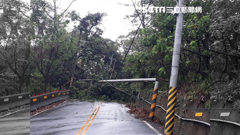 新／大雨致災！雲林山路坍方交通斷