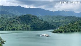 曾文水庫,山豬島。（圖／記者馮珮汶攝）