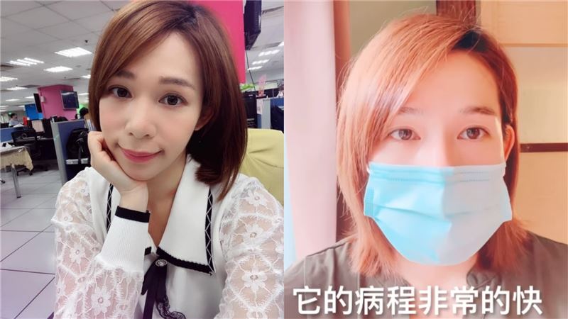 美女主播確診兒吐1句　嚇到魂不守舍