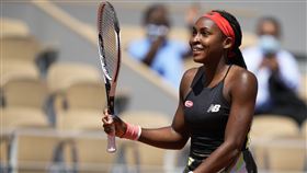 ▲葛芙（Coco Gauff）17歲打進法網8強，近15年來最年輕。（圖／美聯社／達志影像）