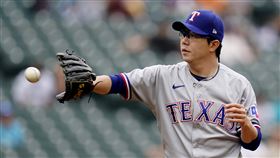 ▲德州遊騎兵韓國左投梁玹種。（資料照／美聯社／達志影像）