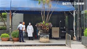 壹電視今早10點半將在中庭設立快篩站。(圖/民眾提供)