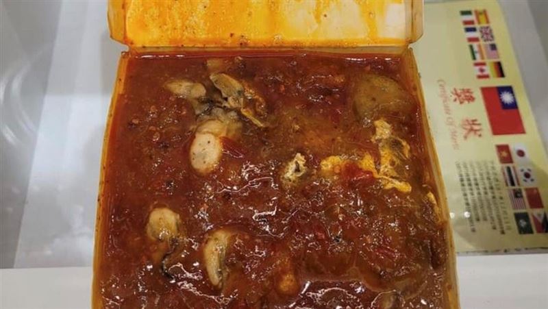 外送蚵仔煎備註加辣　一開驚見麻辣鍋